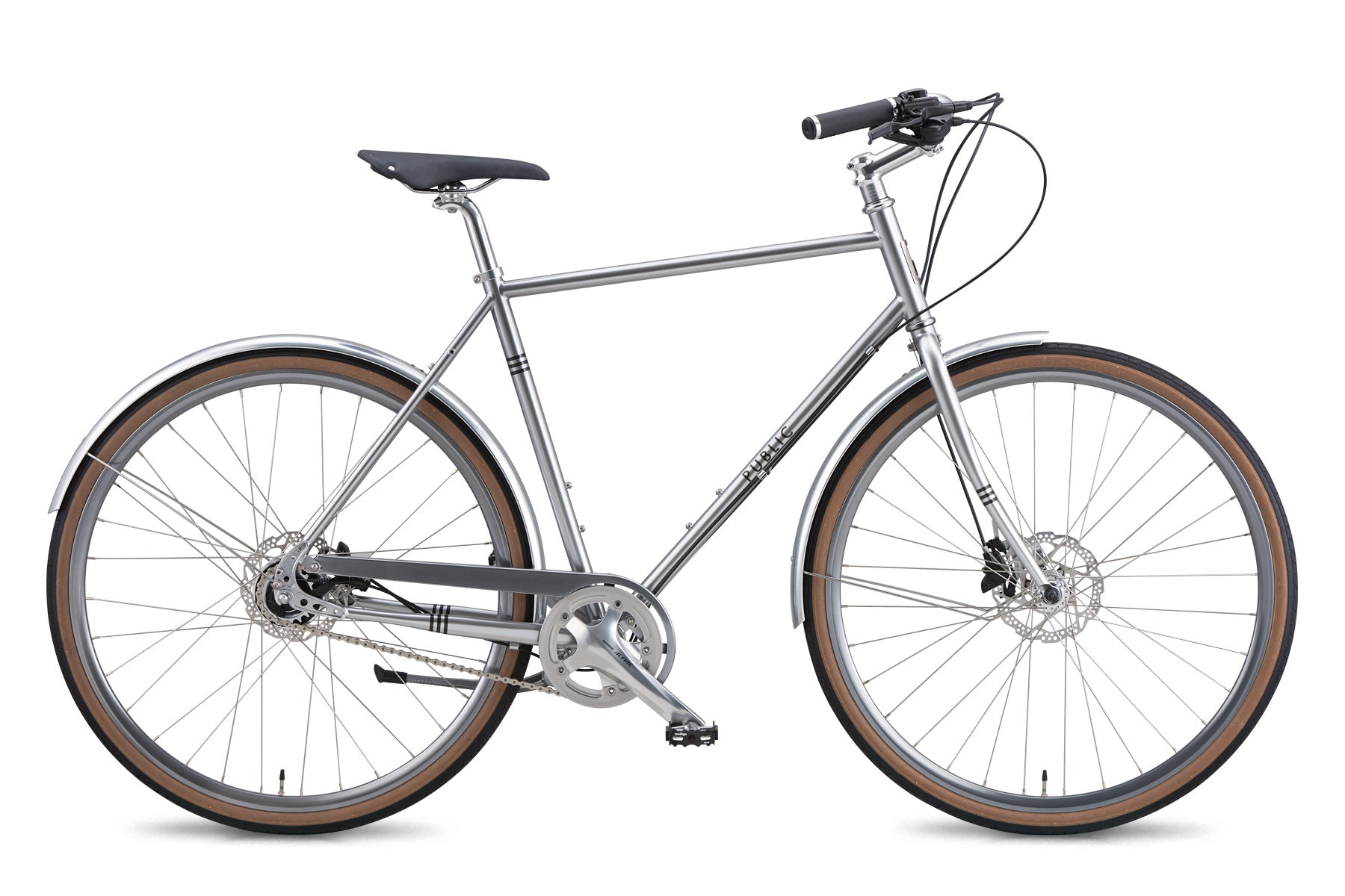 PUBLIC D8i Disc LTD - Polished Titanium
